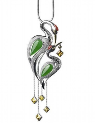 七彩云南 絕美的動物翡翠珠寶飾品，凝刻自然靈韻