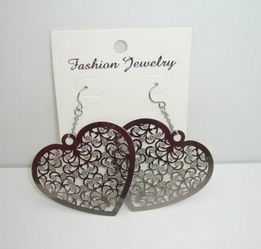 不銹鋼鏤空耳環 現代工藝與藝術美學的完美融合